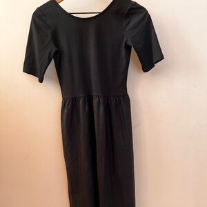 Arket Jersey Poplin Dress